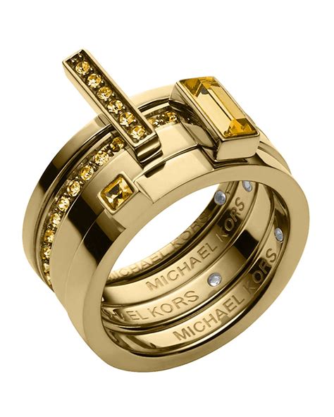 michael kors rings sale|michael kors stackable rings.